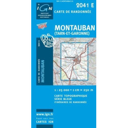 Achat Carte randonnées IGN - 2041 E - Montauban