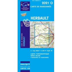 Achat Carte randonnées IGN - 2021 O - Herbault