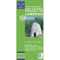 Achat Carte randonnées IGN - PNR du Lubéron