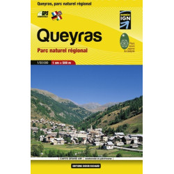 Achat Carte randonnées - Queyras ( poche ) - Didier Richard