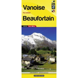 Achat Carte randonnées - Vanoise, Beaufortain - Didier Richard
