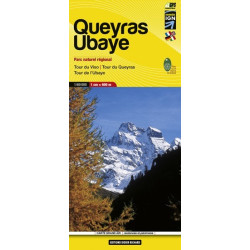 Achat Carte randonnées - Queyras - Ubaye - Didier Richard