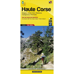 Achat Carte randonnées - Haute Corse - Didier Richard