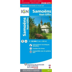 Achat Carte randonnées IGN - 3530 ETR - Samoens