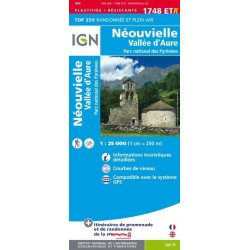 Achat Carte randonnées IGN - 1748 ETR - Néouvielle