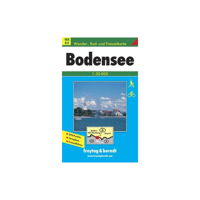 Achat Carte randonnées Bodensee - Freytag 2