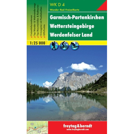Achat Carte randonnées Garmisch-Partenkirchen Freytag 4