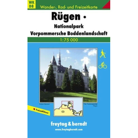 Achat Carte randonnées Rügen, Nationalpark Vorpommersche  Freytag 8