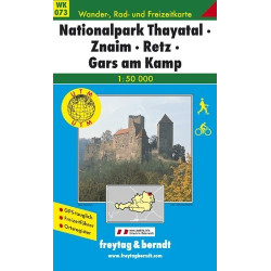 Achat Carte randonnées National Park Thayatal, Znaim, Retz  Freytag 073
