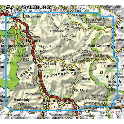 Achat Carte randonnées Tennengebirge-Lammertal-Osterhorngruppe Freytag 392