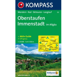 Achat Carte randonnées Oberstaufen-Immenstadt Kompass 02