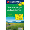 Achat Carte randonnées Oberammergau und Ammertal Kompass 05
