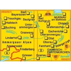 Achat Carte randonnées Oberammergau und Ammertal Kompass 05