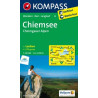 Carte randonnées Chiemsee-Simssee Kompass 10