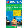 Achat Carte randonnées Nördlicher Steigerwald-Bamberg Kompass 167