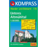 Achat Carte randonnées Unteres Altmühltal Kompass 178