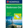 Achat Carte randonnées Bodensee Ost Kompass 1B