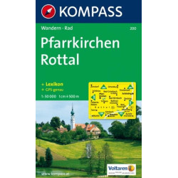Achat Carte randonnées Pfarrkirchen-Rottal Kompass 200