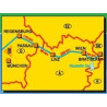 Achat Carte randonnées DonauRadweg, Regensburg, Bratislava Kompass 151