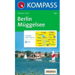 Achat Carte randonnées Berlin-Müggelsee Kompass 702