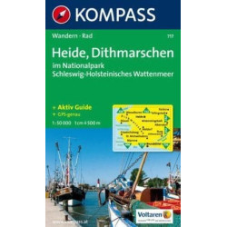 Achat Carte randonnées Heath, Dithmarschen Kompass 717