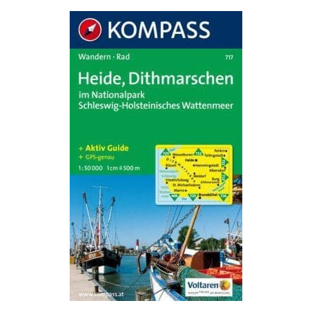 Achat Carte randonnées Heath, Dithmarschen Kompass 717