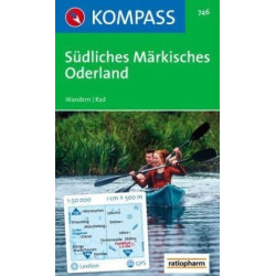 Achat Carte randonnées Sud Märkisches Oderland Kompass 746