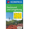 Achat Carte randonnées Dortmund und Umgebung Kompass 754