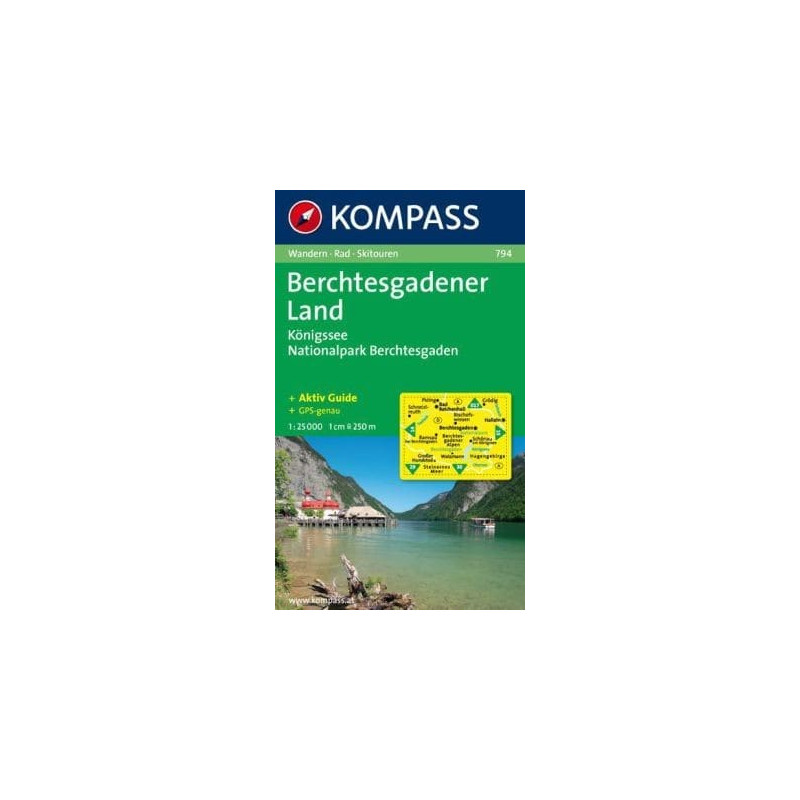 Achat Carte randonnées Berchtesgadener Land Kompass 794