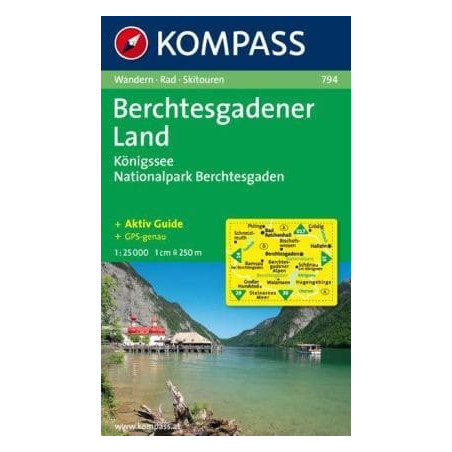 Achat Carte randonnées Berchtesgadener Land Kompass 794