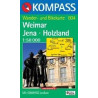Achat Carte randonnées Weimar, Jena, Holzland Kompass 804