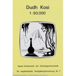 Achat Carte randonnées Dudh Kosi - Nelles Craenen