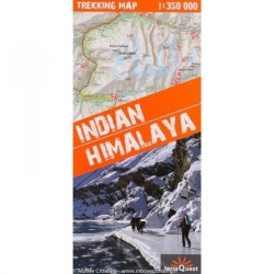 Achat Carte randonnées Himalaya indien - Express Map