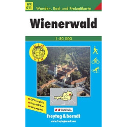 Achat Carte randonnées Wienerwald - Freytag 011