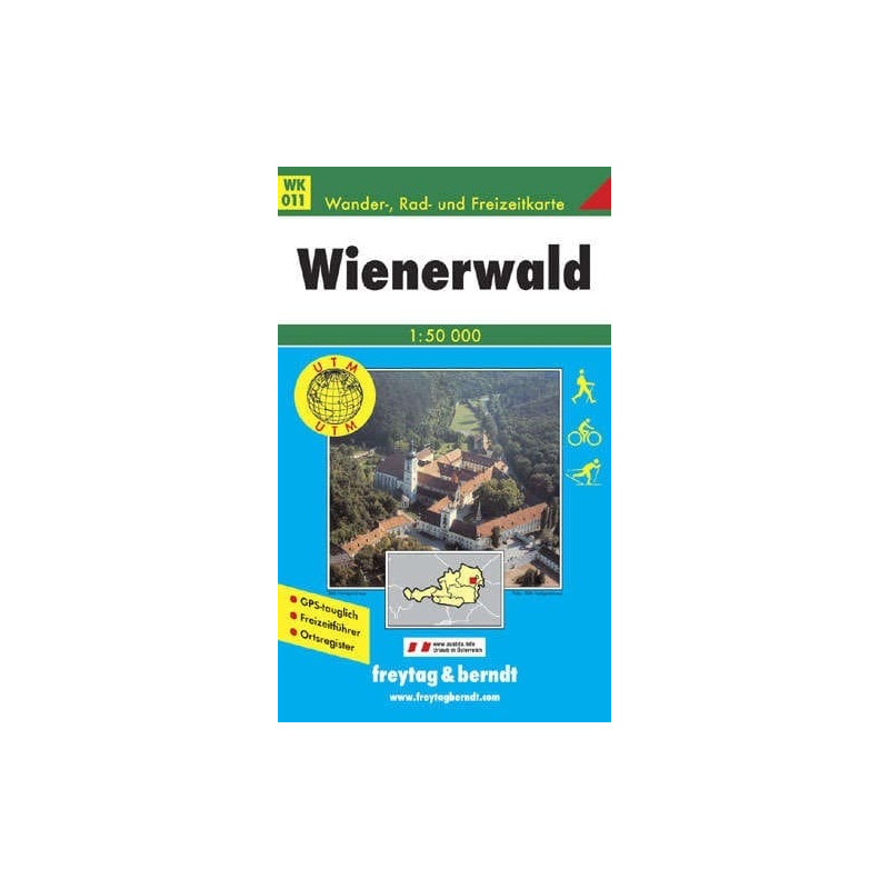 Achat Carte randonnées Wienerwald - Freytag 011