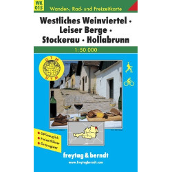 Achat Carte randonnées Westliches Weinviertel, Leiser Berge - Freytag 015