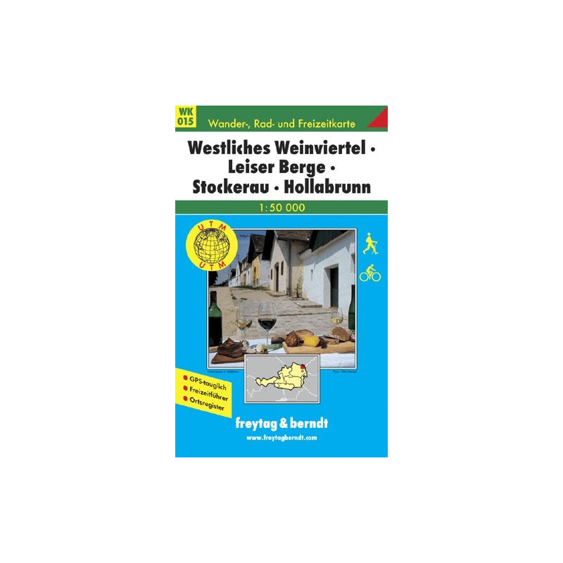 Achat Carte randonnées Westliches Weinviertel, Leiser Berge - Freytag 015