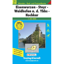 Achat Carte randonnées Eisenwurzen, Steyr, Waidhofen - Freytag 051