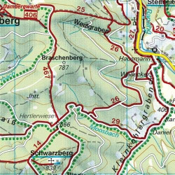 Achat Carte randonnées Mostviertel, Strudengau, Donauland- Freytag 052