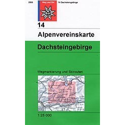 Achat Carte randonnées Dachsteingebirge - Alpenverein 14