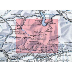 Achat Carte randonnées Dachsteingebirge - Alpenverein 14