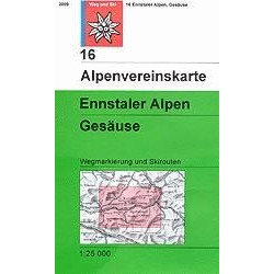 Achat Carte randonnées Ennstaler Alpen, Gesäuse - Alpenverein 16