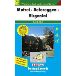 Achat Carte randonnées Matrei-Defereggen-Virgental - Freytag 123
