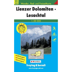 Achat Carte randonnées Lienzer Dolomiten, Lesachtal - Freytag 182