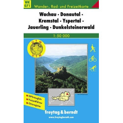 Achat Carte randonnées Wachau-Vallée du Danube Yspertal-Jauerling-Dunkelsteinerwald - Freytag 071
