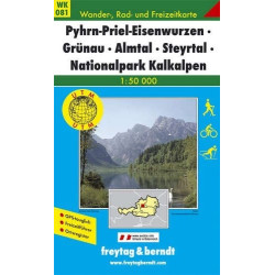 Achat Carte randonnées Pyhrn-Priel-Eisenwurzen-Grünau-Almtal-Steyrtal-Nationalpark Kalkalpen - Freytag 081