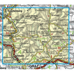 Achat Carte randonnées Grazer Bergland-Schöckl-Teichalm-Stubenbergsee - Freytag 131