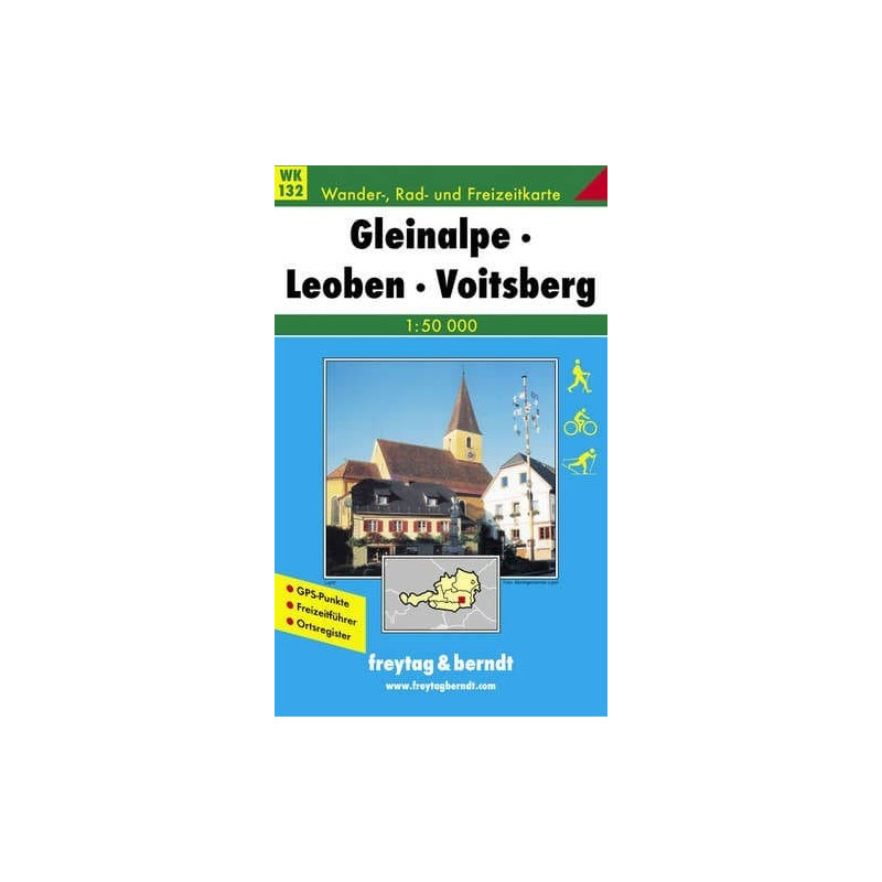 Achat Carte randonnées Gleinalpe-Leoben-Voitsberg - Freytag 132