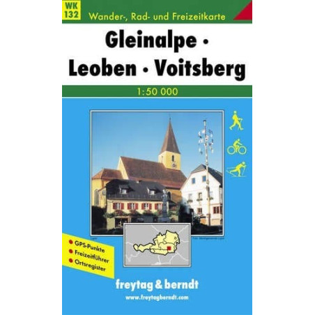 Achat Carte randonnées Gleinalpe-Leoben-Voitsberg - Freytag 132
