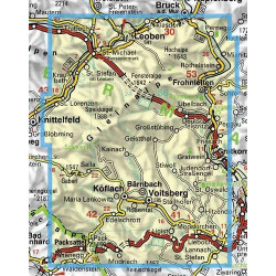 Achat Carte randonnées Gleinalpe-Leoben-Voitsberg - Freytag 132